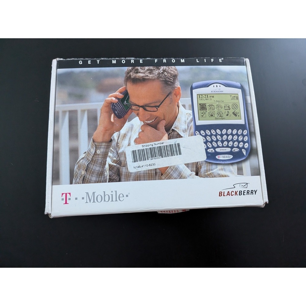 T-Mobile Blackberry 6230 Handheld Phone + Box + Accessories Prop Phone Untested - Picture 13 of 15